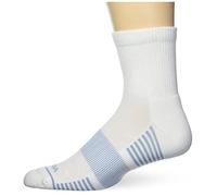 Thorlos Experia Green Ankle Socks, White (1 Pair), Medium