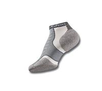 Thorlos Experia No Show Multi-Activity Socks - Grey, Small