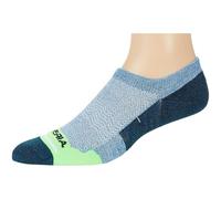 Thorlos Experia Unisex Green No Show Liner, Teal, Medium