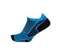 Thorlos Experia Unisex PROLITE Ultra-Light Cushion No Show Tab, Blue Aster/Black, Large