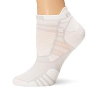 Thorlos Experia Unisex Prolite Xptu Ultra Thin Cushion No Show Socks, White, Large