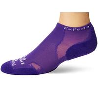 Thorlos Experia Xccu Thin Cushion Running Low Cut Socks, Electric Purple Solid, X-Small
