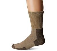 Thorlos Thick Padded Hiking Crew Socks, Khaki, Large