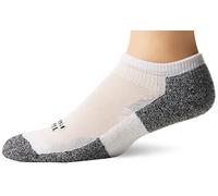 Thorlos Men's Lite Padded No Show Micro-Mini Socks - White, Large