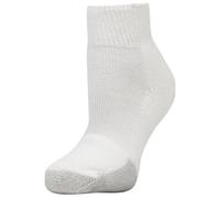 thorlos mens Lwmxm Thin Cushion Walking Ankle Socks, White (3 Pairs), Large