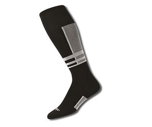 Thorlos Men's Thorlos Ultra Thin Over the Calf Tech Skiing Socks, Powder White, M UK
