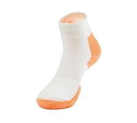 thorlos mens Tmx Max Cushion Ankle Tennis Socks, Orange, Medium