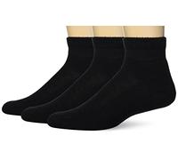 thorlos unisex-adult Jmx Max Cushion Running Ankle Socks, White Navy, Large