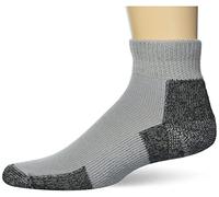 Thorlos Unisex Maximum Cushion Running Ankle, Cloud Grey, X-Large