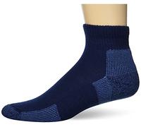 Thorlos Unisex Maximum Cushion Running Ankle, Navy/Denim, Large