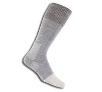 Thorlos Unisex Mountaineering Maximum Cushion Over-Calf, Light Grey, Large