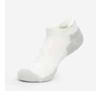 Thorlos Unisex Running Roll Top Socks White Platinum Medium, White/Platnum, M UK