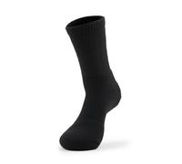 Thorlos Unisex Tennis Crew Sock, Black, L