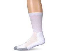 Thorlos Unisex Thorlo Lite Padded Tennis Crew Socks White Large, White, 10-11 Unisex UK