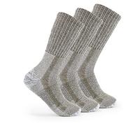 Thorlos Unisex's LTH Thick Padded Light Weight Crew Hiking Sock, Sage (3 Pair Pack), Large (Pack of 3)