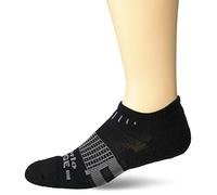 Thorlos Unisex's Vcmu Max Cushion Edge Court Low Cut Socks Tennis, Grey/Black, Large
