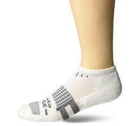 Thorlos Unisex's Vcmu Max Cushion Edge Court Low Cut Socks Tennis, White, Medium