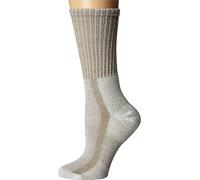 Thorlos Womens Hiking Moderate Cushion Crew, Khaki, Small