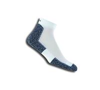 Thorlos Women's Lite Padded Running Mini Crew Socks - White, Large