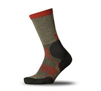 Thorlos Women's Moderate Padded Outdoor Fanatic Crew Socks - Olive Branch, Medium