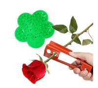 Thorn Trimmer Metal Thorn Remover and Plastic Rose Stripper Rose Stripping Tool for Garden Floristry Roses and Leaf Removal (Rxxx-1)