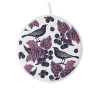 Thornback & Peel Blackbird & Bramble Aga Cover, Cotton, Multicolour, 360 (d) x 3cm