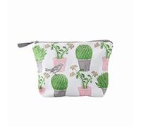Thornback & Peel Cactus & Bird Cosmetic Bag (Large), Multi, 280mm x 220mm 10mm