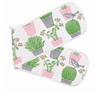 Thornback & Peel - Cactus & Bird - Double Oven Glove