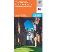 Explorer 167 Thornbury, Dursley & Yate Map With Digital Version - Orange, Orange One Size