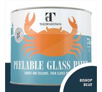 Thorndown Bishop Blue Peelable Glass Paint 750 Ml