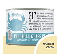 Thorndown Chantry Cream Peelable Glass Paint 150ml - Thorndown Paint - Wilko