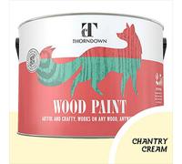 Thorndown Chantry Cream Satin Wood Paint 2.5L - Thorndown Paint - Wilko