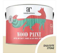 Thorndown Dulcote Stone Satin Wood Paint 2.5L - Grey - Thorndown Paint - Wilko