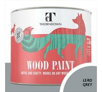 Thorndown Lead Grey Peelable Glass Paint 750 Ml