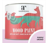 Thorndown Purple Orchid Satin Wood Paint 750ml - Thorndown Paint - Wilko