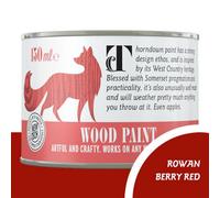 Thorndown Rowan Berry Red Wood Paint 150 ml, Red