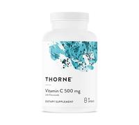 Thorne Vitamin C with Flavonoids - Blend of Vitamin C and Citrus Bioflavonoids - Support Immune System and Collagen Production - 90 Capsules