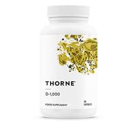 Thorne Vitamin D-1000 - Vitamin D3 Supplement (1,000 IU, 25 mcg) - Supports Bones, Teeth, Muscle Function, and Immune System - 90 Capsules