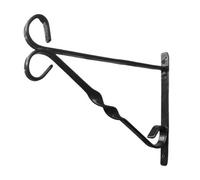 Thorness Black 10 Inch, 25Cm Hanging Basket Bracket, Garden Accessories, Summer Gardening