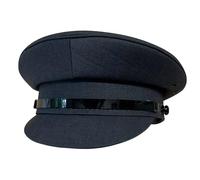 Thorness Grey chauffeur style hat - Size 58cm