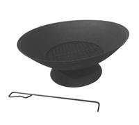 Thorness Large 56Cm Outdoor Fire Pit Bowl, Round Patio Firepit, Garden Heater And Log Burner For Wood Or Charcoal. Ideal For Gardens, Barbe