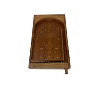 Thorness Large Bagatelle Table Top Wooden Pinball Game Brass Retro Art Décor Vintage Fashioned Game Perfect Age 7+ for Pub Bar Shed Christmas Game Work Parties Birthday Parties, Multicolor
