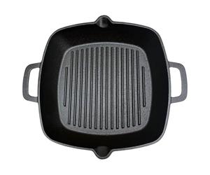 Thorness Premium - Heavy Duty Square Griddle with Dual Handles for Induction, Oven & BBQ