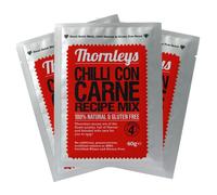 Thornleys Natural Foods | Gluten Free Chilli Con Carne Sauce Mix | A Full Flavour Family Meal | No Additives, Preservatives, Colours or MSG Powder | 1 Pack Serves 4