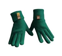 Thornproof Gardening Gloves Ladies' Gloves Kids Bl Winter Knit Gloves For Men Women Screen Texting Gloves Warm Knitted Glove For Outdoor Soft Elastic Long Gloves Fancy Dress Gloves (Green, One Size)