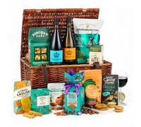 Thornton and France Fireside Feast Luxury Wine Hamper With Red Wine & White Wine | Luxury Christmas Food Hamper Gift For Families And Sharing | 12 Delicious Items