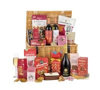 Thornton and France The Excelsior Luxury Christmas Hamper Basket | Luxury Prosecco & Wine Hamper | Prosecco Gift for Sharing | 17 Festive Treats