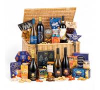 Thornton and France The Festive Celebration Food and Drink Luxury Hamper | Red Wine, White Wine & Prosecco Gift | Gift Box for Sharing | 22 Luxury Items