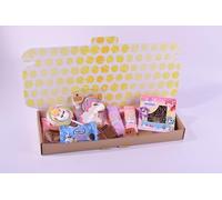 Thornton and France Unicorn Gift Box For Kids | Letterbox Friendly Birthday Sweet Hamper with Chocolates, Sweets & Biscuits | Children's Unicorn Gift Set For Her