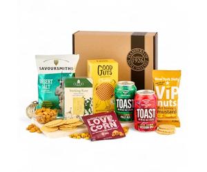 Thornton & France Beer and Cheese Gift Hamper with Craft Beers, Mature Cheddar, and Gourmet Snacks | Premium Cheese Gift Box for Birthdays, Father’s Day, Christmas and Beer Lovers